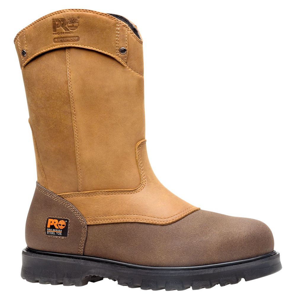Botas Masculino - Timberland Pro Rigmaster Steel Toe Wellington - WKLAC2184 - Marrom